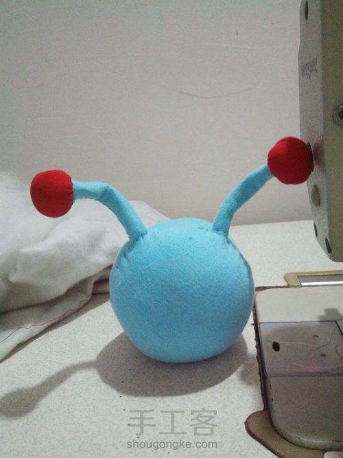 毛毛虫布偶 第16步