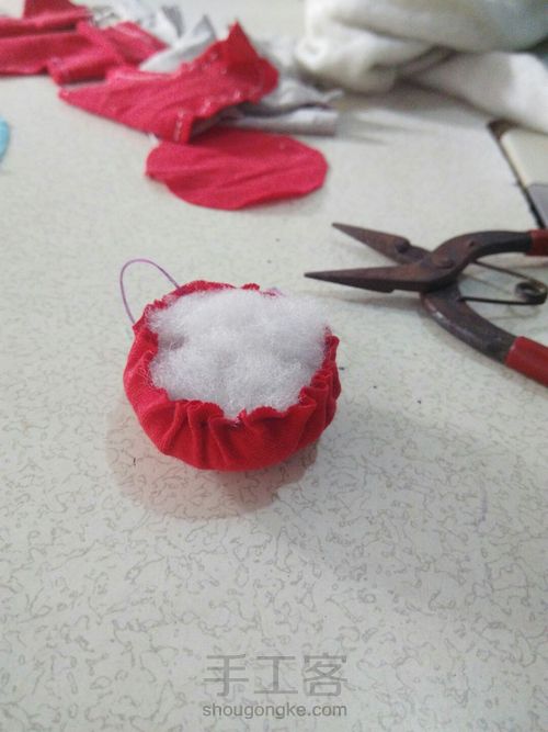 毛毛虫布偶 第7步