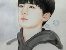 tfboys-易洋千玺手绘彩铅教程 tfboys-易洋千玺手绘彩铅教程