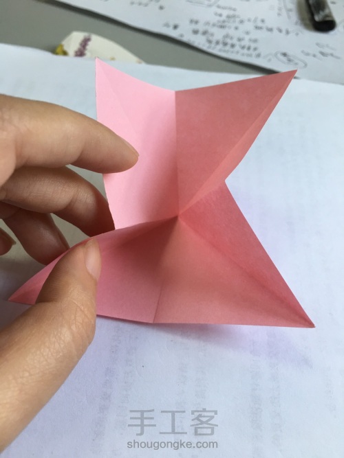 折纸——蝴蝶 第4步