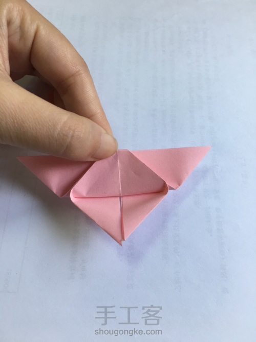 折纸——蝴蝶 第16步