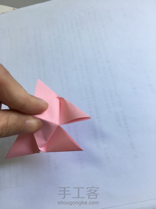 折纸——蝴蝶 第17步