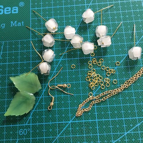 热缩片——铃兰花 第14步