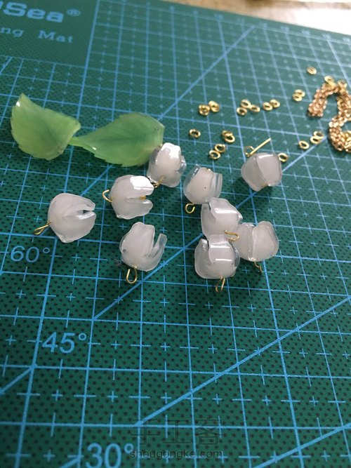 热缩片——铃兰花 第16步