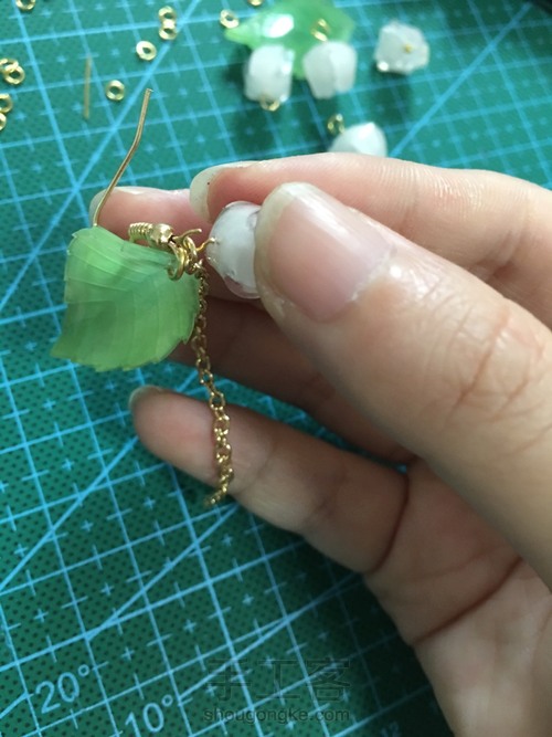 热缩片——铃兰花 第18步