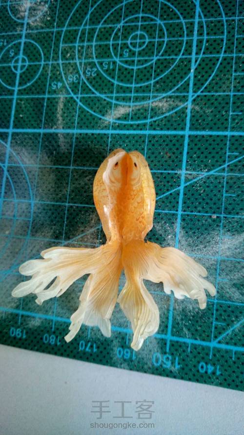 立体热缩金鱼 第10步