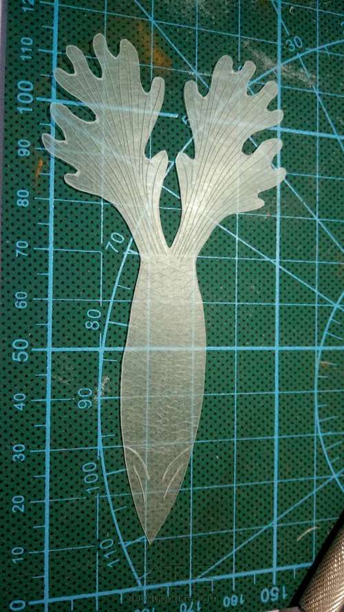 立体热缩金鱼 第19步