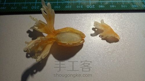立体热缩金鱼 第21步