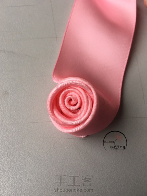 2-粉色系新娘手捧花 第21步