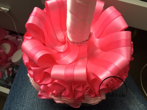 2-粉色系新娘手捧花 第43步