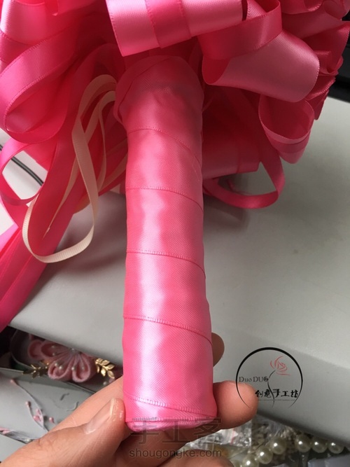 2-粉色系新娘手捧花 第51步