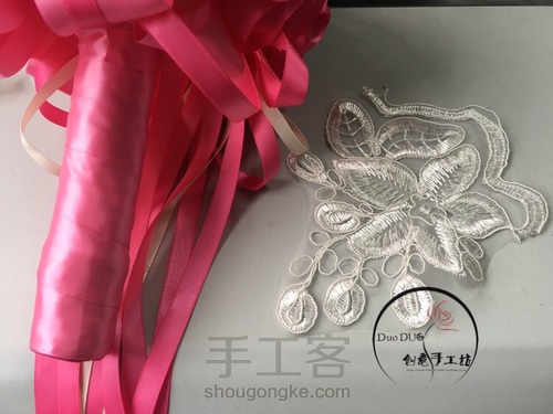 2-粉色系新娘手捧花 第52步