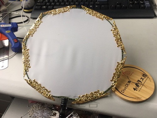 3-团扇中式婚礼新娘手捧花 第8步