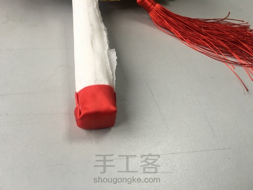 3-团扇中式婚礼新娘手捧花 第30步