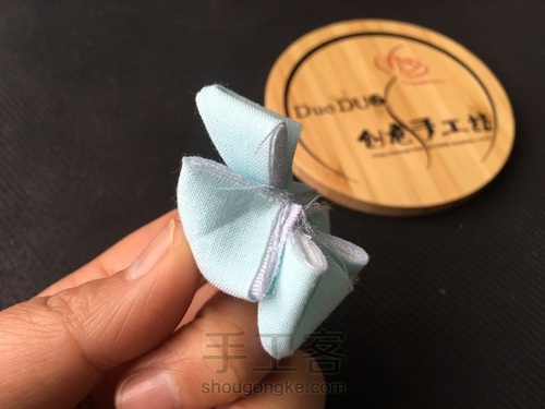 5-和风细工花簪🌸 第12步