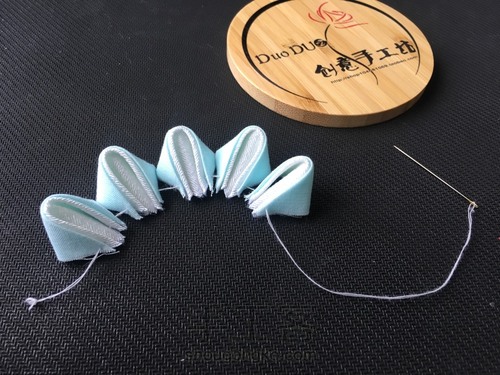 5-和风细工花簪🌸 第10步