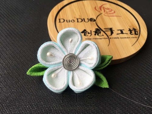 5-和风细工花簪🌸 第32步