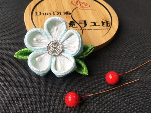 5-和风细工花簪🌸 第33步