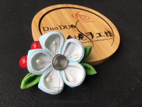 5-和风细工花簪🌸 第35步