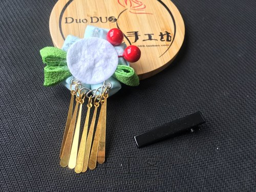 5-和风细工花簪🌸 第44步