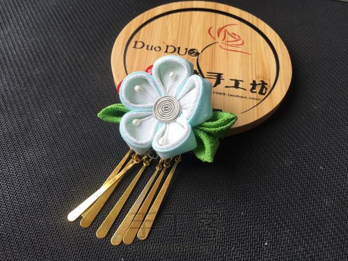 5-和风细工花簪🌸 第46步