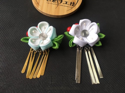 5-和风细工花簪🌸 第47步