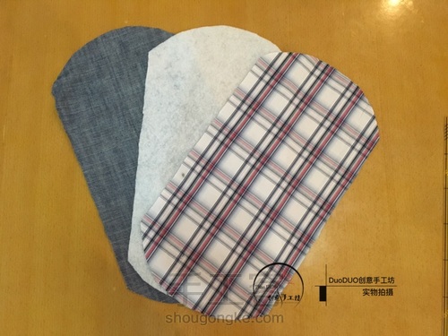 旧物改造 牛仔贝壳包 第5步