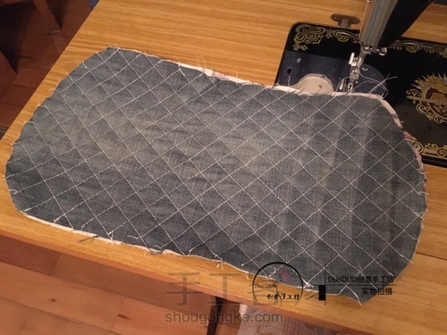 旧物改造 牛仔贝壳包 第7步