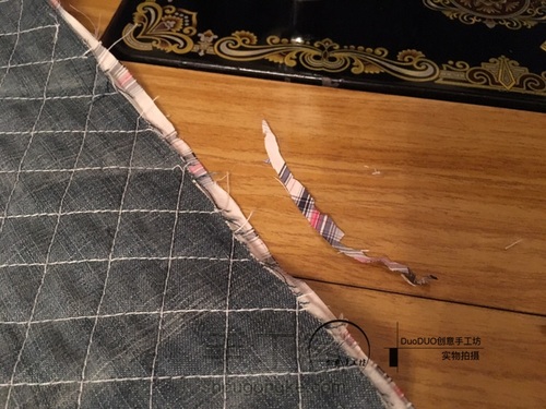 旧物改造 牛仔贝壳包 第8步