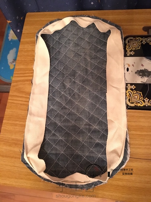 旧物改造 牛仔贝壳包 第9步