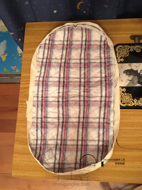 旧物改造 牛仔贝壳包 第11步