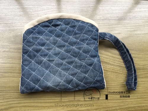 旧物改造 牛仔贝壳包 第15步
