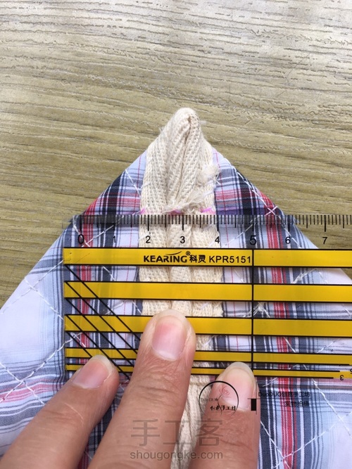 旧物改造 牛仔贝壳包 第16步