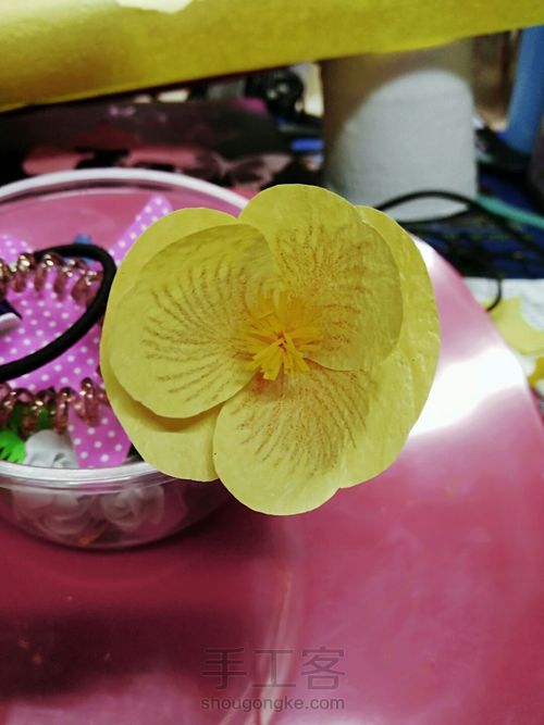 三色堇,分享喜欢 第11步