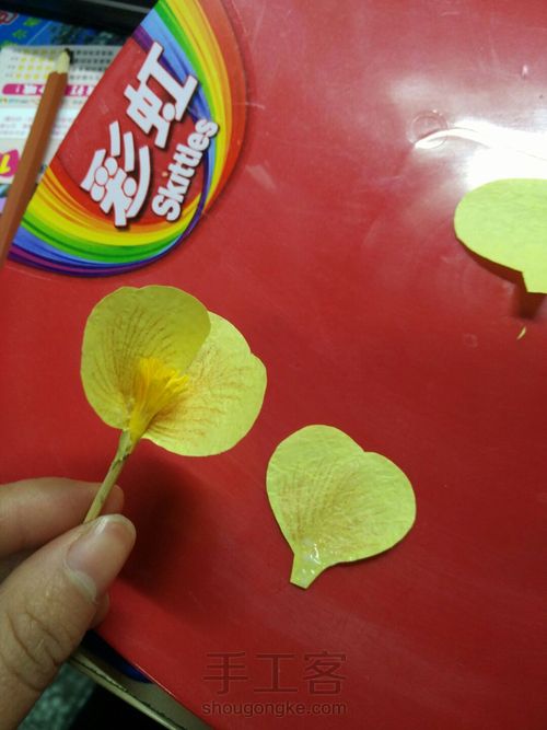 三色堇,分享喜欢 第8步