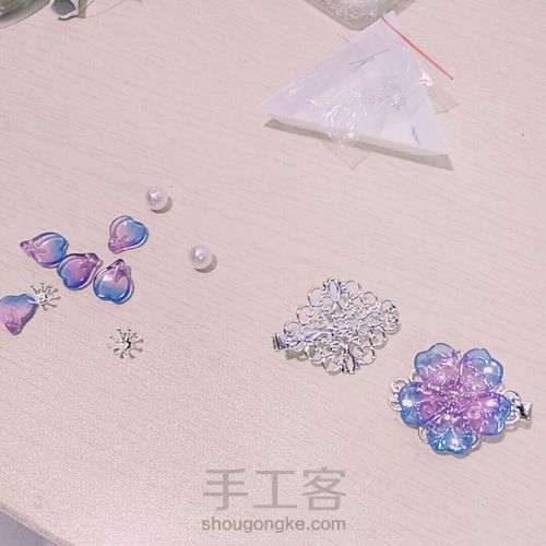 【冥冥】原创古风发夹 第1步