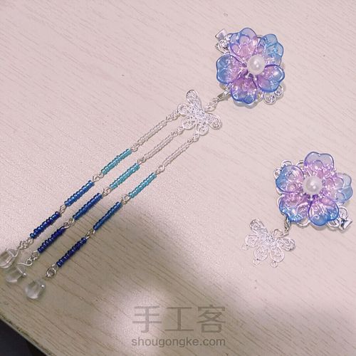 【冥冥】原创古风发夹 第3步