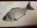 彩铅手绘：教你画一条鲜活的鱼