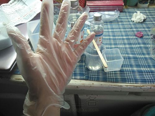 3d立体树脂画鱼~好运锦鲤 第1步