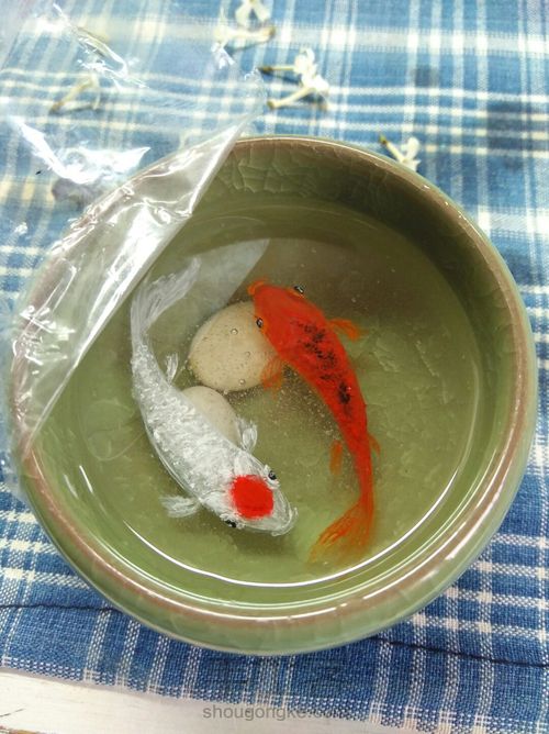 3d立体树脂画鱼~好运锦鲤 第11步