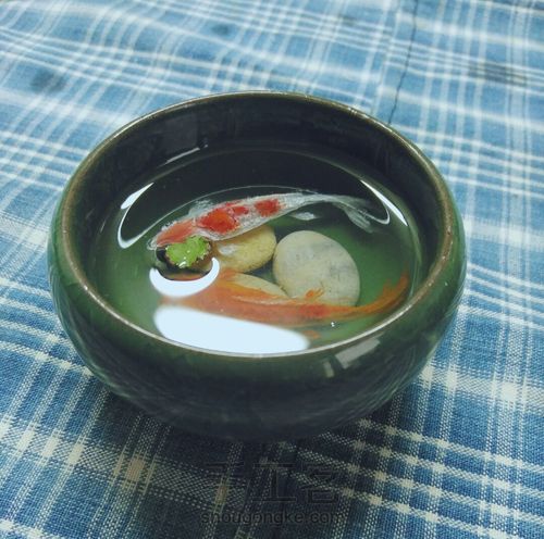 3d立体树脂画鱼~好运锦鲤 第20步