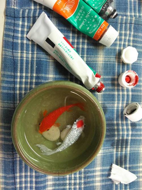 3d立体树脂画鱼~好运锦鲤 第8步