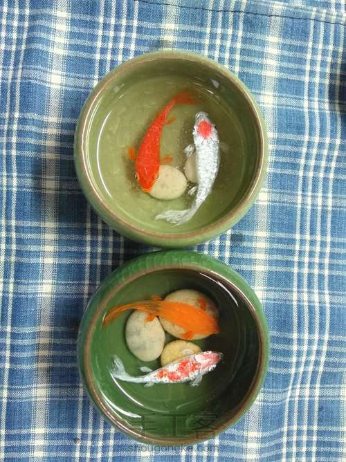 3d立体树脂画鱼~好运锦鲤 第9步