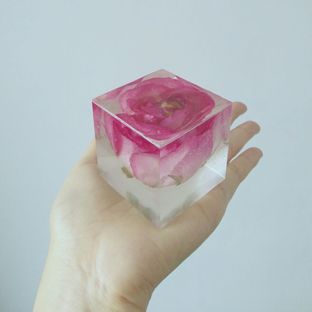 以爱之名～玫瑰花朵标本摆件