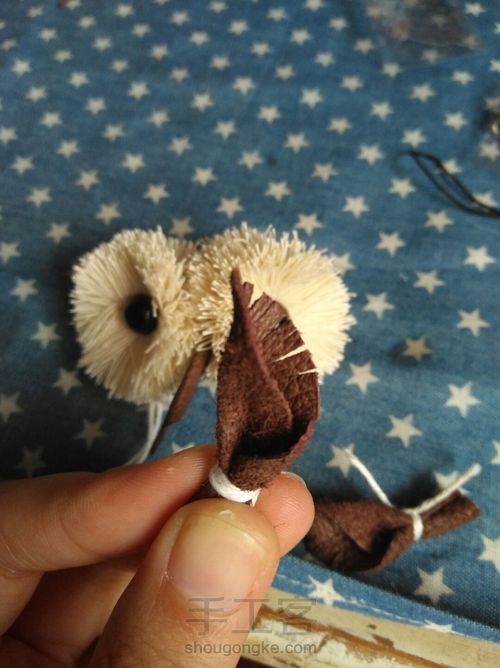 松塔猫头鹰 第10步