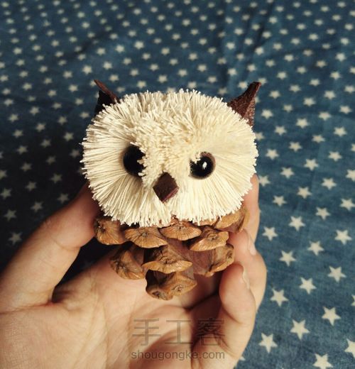 松塔猫头鹰 第23步