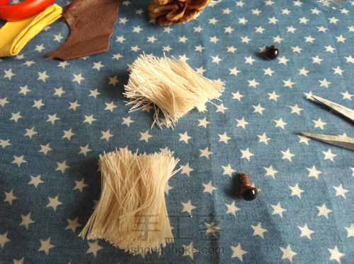 松塔猫头鹰 第3步