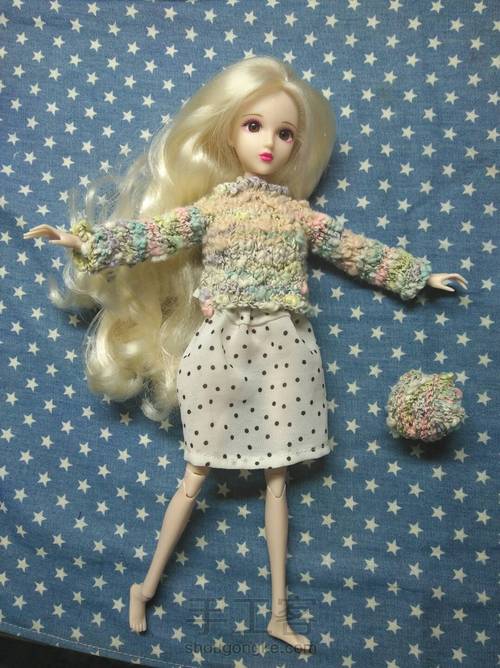 拯救怕冷星人针织毛衣~ 第9步