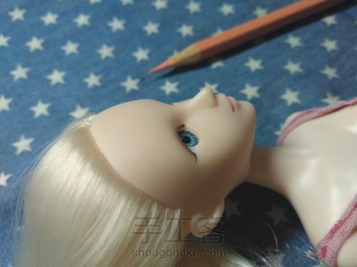 娃娃改妆 bjd即视感！ 第26步