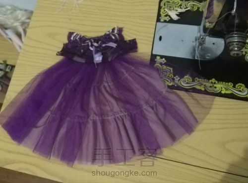 欧式洋裙 紫罗兰 第16步